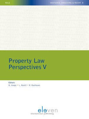 cover image of Property Law Perspectives V